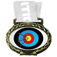 Archery Medal in Jam Oval Insert | Archery Award Medal