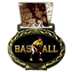 Baseball Medal in Jam Oval Insert | Baseball Award Medal