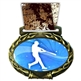 Baseball Medal in Jam Oval Insert | Baseball Award Medal