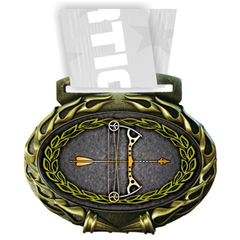 Archery Medal in Jam Oval Insert | Archery Award Medal