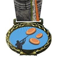 Shooting Medal in Jam Oval Insert | Shooting Award Medal