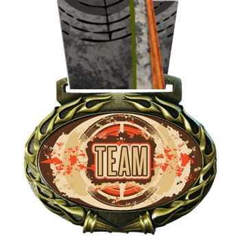 Shooting Medal in Jam Oval Insert | Shooting Award Medal