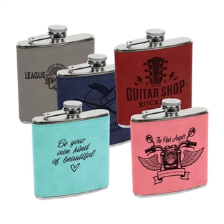 Laserable Leather Flask | Flask