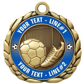 Soccer Medal 2-1/2"