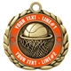 Basketball Medal 2-1/2"