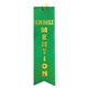 Green Honorable Mention Ribbon with a star crest in the middle.