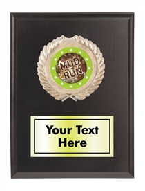 Mud Run Plaque