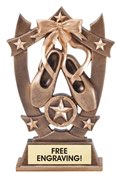 Ballet Sculpted Resin Trophy