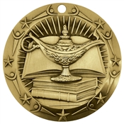 Lamp of Knowledge Medal | Knowledge Award Medals