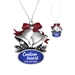 Customizable Bells Holiday Ornament