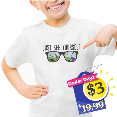 "Just see yourself" T-shirts