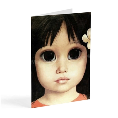 Margaret Keane Greeting Card - Keiki Lisa