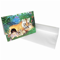 Margaret Keane Greeting Card - Paradise at Last