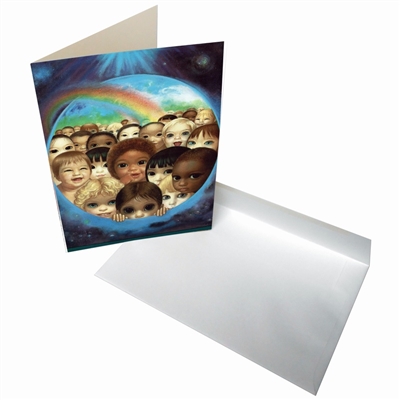 Margaret Keane Greeting Card - Tomorrows Future