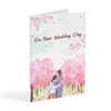 JW wedding card for the happy couple based on song 131 "What God Has Yoked Together"