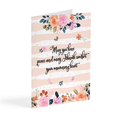 Comforting Greeting Card - featuring song 151 "He Will Call"