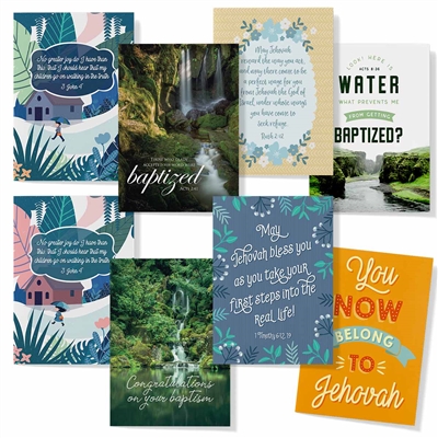 Choose your set of  Greeting Cards for Baptism