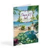 Peace at last! - Paradise scene (JW Paradise Greeting Card)