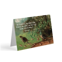 JW Paradise Greeting Card featuring Psalm 37:29