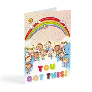 Encouraging Card for kids featuring part of the Original Song: "Jehovah's Warm Appeal: 'Be Wise, My Son"