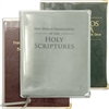 for LARGE PRINT Bible - Clear vinyl SLIP-ON COVER for New World Translation