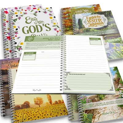 "Eagerly Wait for Jehovah"!  and "Enter Into God's Rest!" Circuit Assemblies Notebook