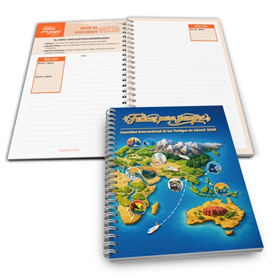 Cuaderno / Agenda para la Asamblea Regional - Suministros JW