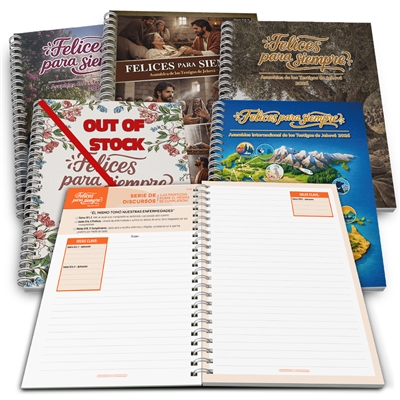 Cuaderno / Agenda para la Asamblea Regional - Suministros JW