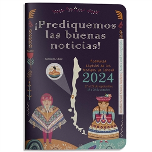 Autograph book for the 2024 convention "Declare the Good News" for Jehovah's Witnesses