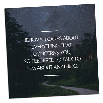 Encouraging fridge magnets for Jehovah's Witnesses