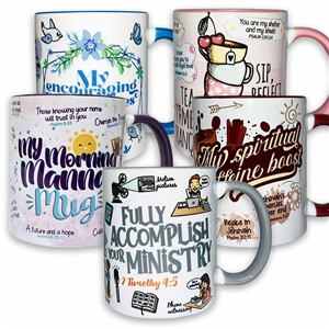 Inspirational Christian Mugs for Jehovah's Witnesses - Bible Verses & Ministry Themes