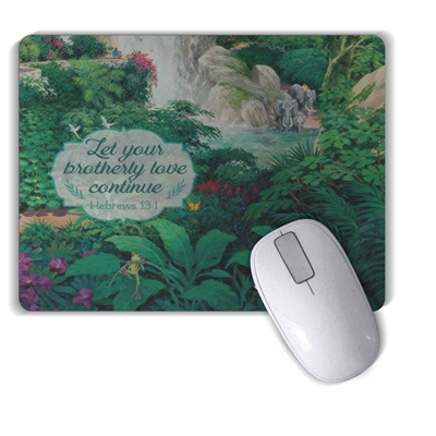 Mousepad for Jehovah's Witnesses Featuring beautiful biblical text