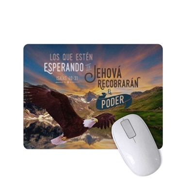 SPANISH Almohadilla para Mouse con texto del ano 2018 testigos de Jehova - Spanish