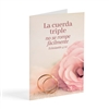 Tarjeta postal de matrimonio TJ con anillos - La cuerda triple no se rompe facilmente
