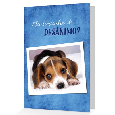 Desanimo - Tarjeta postal para animo