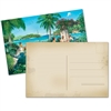 Ocean Paradise Blank Postcard for Letter Writing - Pack of 24