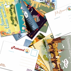 2024 special convention postcards for Jehovah's Witnesses available for a variety of locations