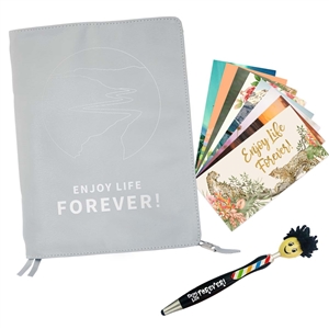 Leatherette Cover and bundle for 'Enjoy Life Forever' Book