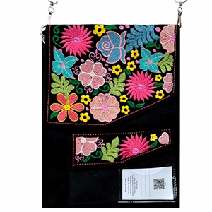 Tablet Tote featuring embridery designs