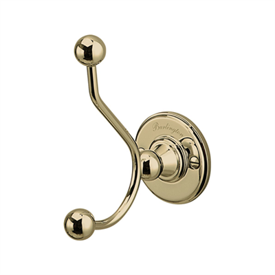 Burlington Double Robe Hook, A4 CHR