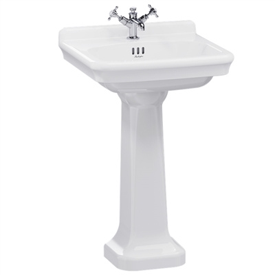 Burlington Guild 56cm Basin & Pedestal