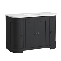 Tavistock Lansdown 1200mm Curved Underslung Single Basin & Unit with Worktop