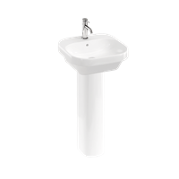 Britton Curve2 450mm Basin with Full Pedestal