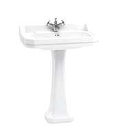 Burlington Edwardian 80cm Basin with Pedestal