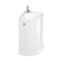 Burlington 43cm Cloakroom Corner Furniture Basin