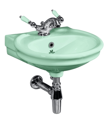 TRTC Grafton Tiffany Green Cloakroom Basin
