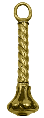 Antique Metallic Toilet Pull 9