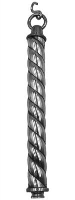 Antique Metallic Toilet Pull 10
