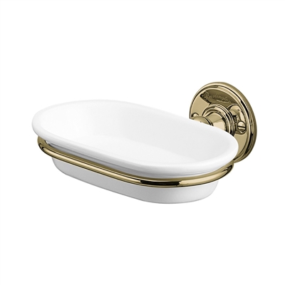 Burlington Gold Finish Soap Dish, A1GOLD