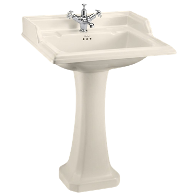 Burlington Medici Classic 65cm Basin & Pedestal